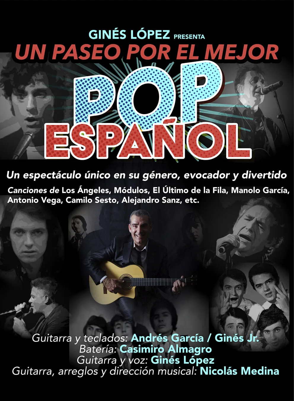 27 Ciclo De Conciertos Castillo De Guardias Viejas – Ginés López «Un Paseo Por El Mejor Pop Español»